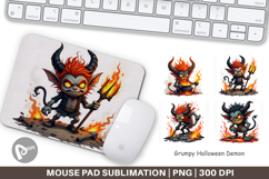 Mouse Pad Grumpy Demon Product Image 1