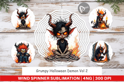 Wind Spinner Grumpy Demon Product Image 1