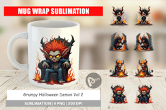 Mug Wrap Grumpy Demon Product Image 1