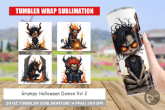 Tumbler Grumpy Demon Product Image 1