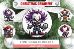 Ornament Grumpy Clown Product Image 1