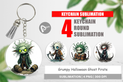 Keychain Grumpy Pirate Ghost Product Image 1