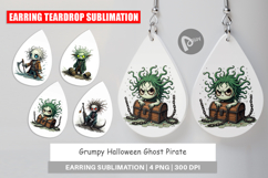 Earring Grumpy Pirate Ghost Product Image 1