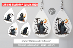 Earring Grumpy Grim Reaper Product Image 1