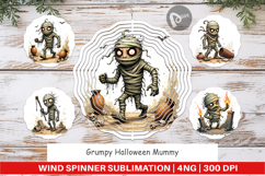 Wind Spinner Grumpy Mummy Product Image 1