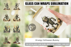 Glass Can Grumpy Mummy Product Image 1