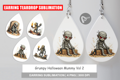 Earring Grumpy Mummy Product Image 1