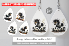 Earring Grumpy Phantom Horse Product Image 1