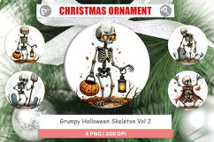 Ornament Grumpy Skeleton Product Image 1