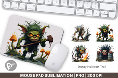 Mouse Pad Grumpy Troll Product Image 1