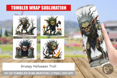 Tumbler Grumpy Troll Product Image 1