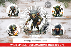 Wind Spinner Grumpy Troll Product Image 1