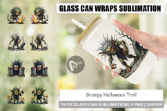 Glass Can Grumpy Troll Product Image 1