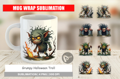 Mug Wrap Grumpy Troll Product Image 1