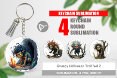 Keychain Grumpy Troll Product Image 1