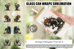 Glass Can Grumpy Troll Product Image 1