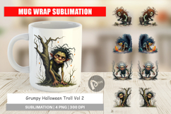 Mug Wrap Grumpy Troll Product Image 1