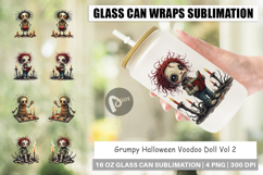 Glass Can Grumpy Voodoo Doll Product Image 1