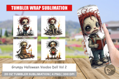 Tumbler Grumpy Voodoo Doll Product Image 1