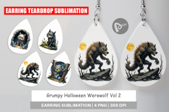 Earring Grumpy Werewolf Product Image 1