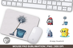 Mouse Pad Grumpy Household Product Image 1