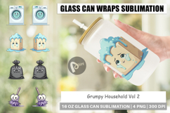 Glass Can Grumpy Household Product Image 1
