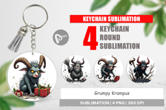 Keychain Grumpy Krampus Product Image 1