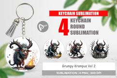 Keychain Grumpy Krampus Product Image 1