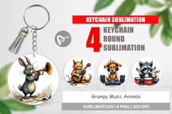 Keychain Music Critters Product Image 1