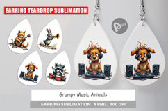 Earring Music Critters Product Image 1