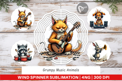 Wind Spinner Music Critters Product Image 1