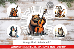 Wind Spinner Music Critters Product Image 1