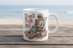 Grumpy Summer Nana Sublimation Product Image 17