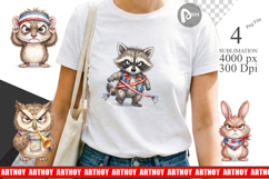 Grumpy Patriotic Pets Sublimation Product Image 1