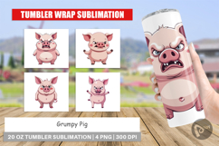 Tumbler Grumpy Pig Product Image 1