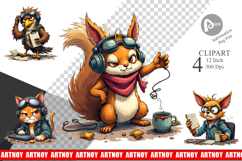Pilot Grumps Clipart Product Image 1