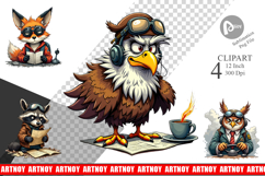 Pilot Grumps Clipart Product Image 1