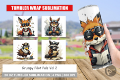Tumbler Pilot Grumps Product Image 1