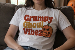 Grumpy Pumpkin Vibe Sublimation Product Image 17