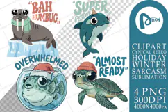 Arctic Marine Christmas Sublimation Product Image 1