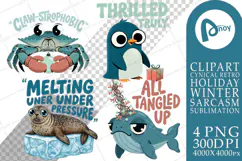 Arctic Marine Christmas Sublimation Product Image 1