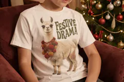 Christmas Farm Animals Sublimation Product Image 2