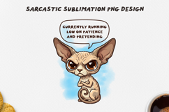 Sarcastic Animal PNG Sublimation Bundle Product Image 21