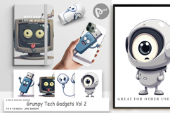 Digital Paper Grumpy Tech Gadgets Product Image 1