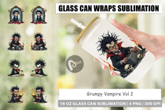 Glass Can Grumpy Vampire Product Image 1