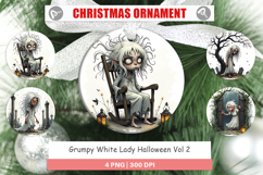 Ornament Grumpy White Lady Product Image 1