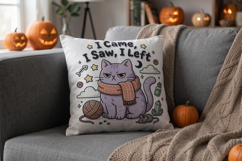 Grumpy Witch Familiar Sublimation Product Image 7
