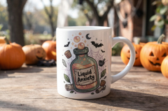 Grumpy Witch Familiar Sublimation Product Image 11