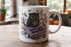 Grumpy Witch Familiar Sublimation Product Image 14