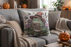 Grumpy Witch Familiar Sublimation Product Image 16